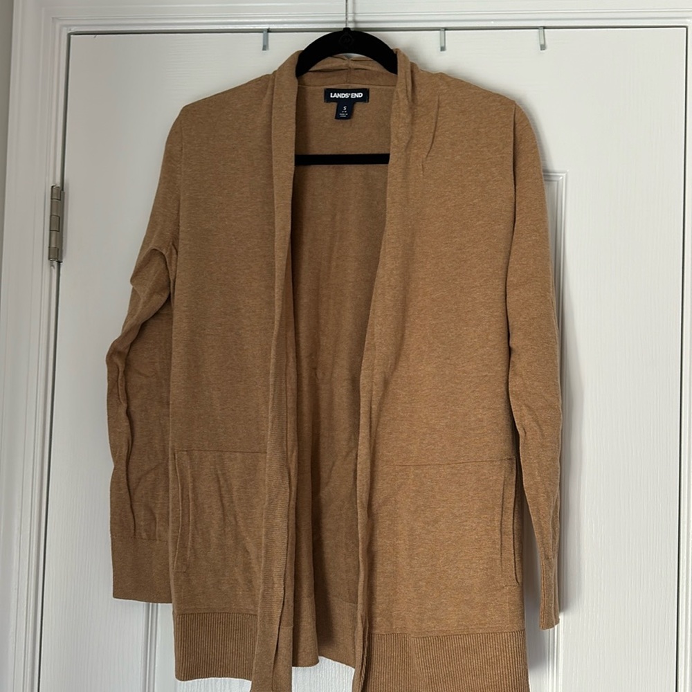 Lands End cardigan sweater